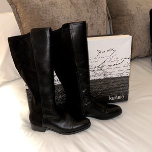 Kensie black boots